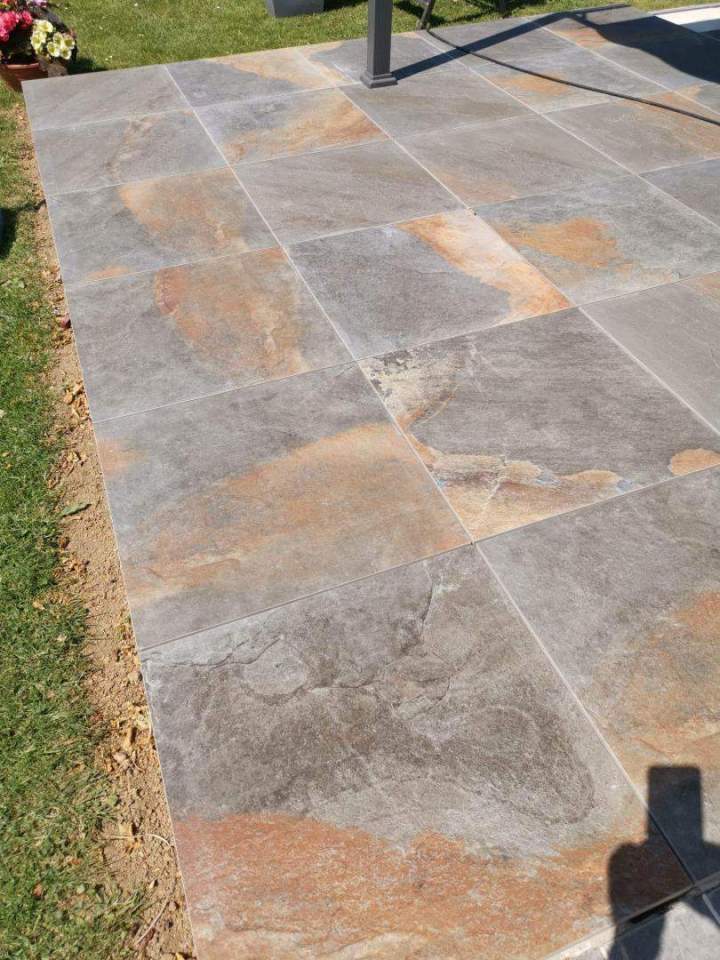 Terrasse carrelée Bailleul