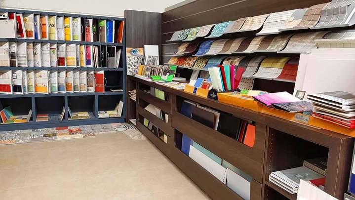 Large gamme de parquet en showroom Bailleul