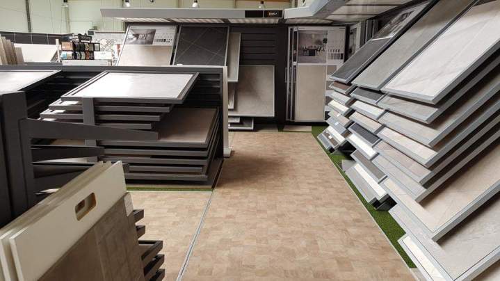 Vente de carrelage, Hazebrouck